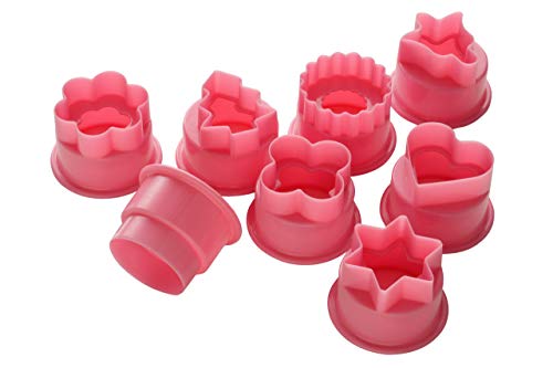 Premier Housewares Cutter Set, 8-Pieces - Hot Pink - Amazon Royaume-Uni à 3.99€