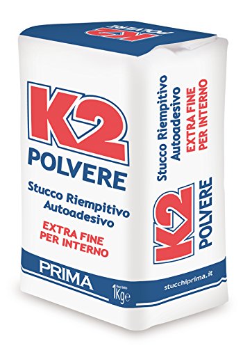 Stucco K2 in polvere riempitivo color bianco kg. 1 - Bricolage & Outils Amazon Italie à 1.84€