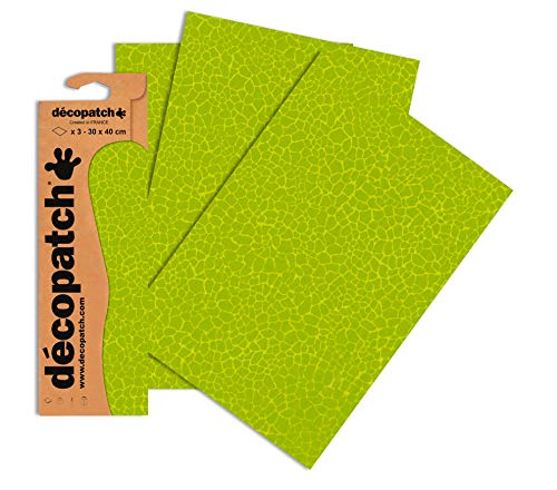 Décopatch C531O -Une pochette de 3 feuilles de papier extra... - Auto & Moto Amazon France à 3.29€