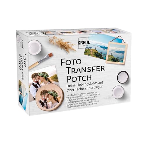 KREUL 49960 - Foto Transfer Potch Set avec médium de... - Home & Kitchen Amazon France à 8.77€