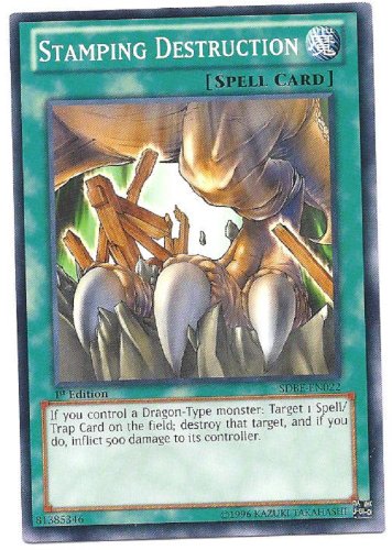 YU-GI-OH! - Stamping Destruction (SDBE-EN022) - Structure... - Jeux Vidéo & Consoles en promo à 3.95€