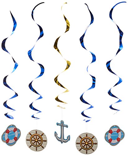 Beistle 57578 5 Piece Cruise Ship Whirls Party-Zubehör... - Amazon Allemagne à 8.85€