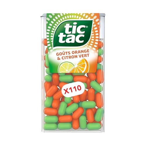 Tic Tac Pastilles gouts Citron Vert & Orange, 54 - Épicerie Amazon France à 2.95€