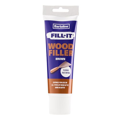 Bartoline Ready Mixed Wood Filler Brown 330g – Flexible... - Maison & Cuisine Amazon Royaume-Uni à 2.99€