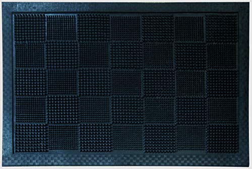 ID Mat Tapis Paillasson, 100% Caoutchouc, Noir, 40 x 60 cm... - Maison & Cuisine Amazon France à 6.58€