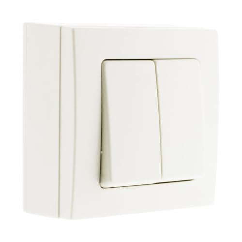 Zenitech - Interruptor Doble Conmutador 10A Bel'Vue... - Maison & Cuisine Amazon Espagne à 4.50€