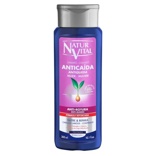 Shampoing Anti-chute et Anti-cassure Naturvital (300 ml) - Beauté & Parfums Amazon France à 4.39€