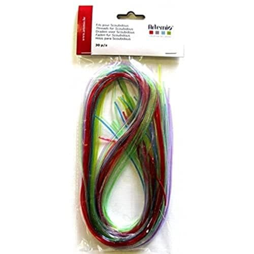 Artemio Scoubidous pailletés 30 pièces - Loisirs Créatifs Amazon France à 2.83€