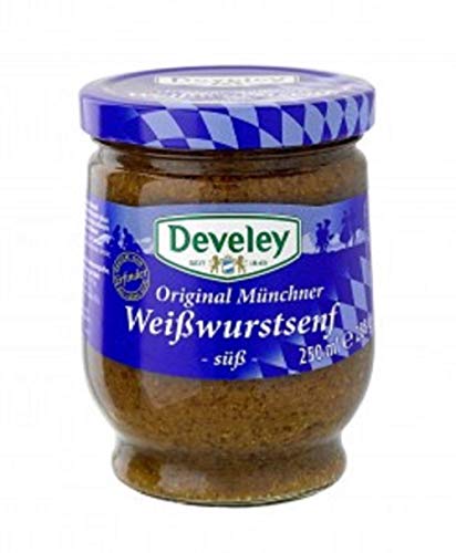 Devely Original Bavarese saucisse de veau moutarde – 250 ml - Épicerie Amazon France à 1.85€