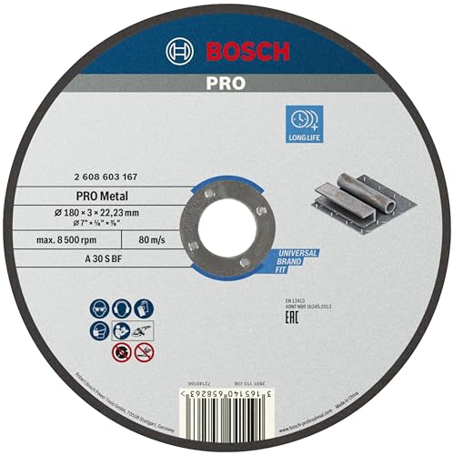 Bosch Professional 1x Disco de Corte Recto Standard for... - Bricolage & Outils en promo à 2.06€