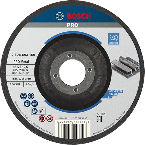 Bosch Professional 1x Mola da Taglio Centro Depressed... - Bricolage & Outils Amazon Italie à 1.01€