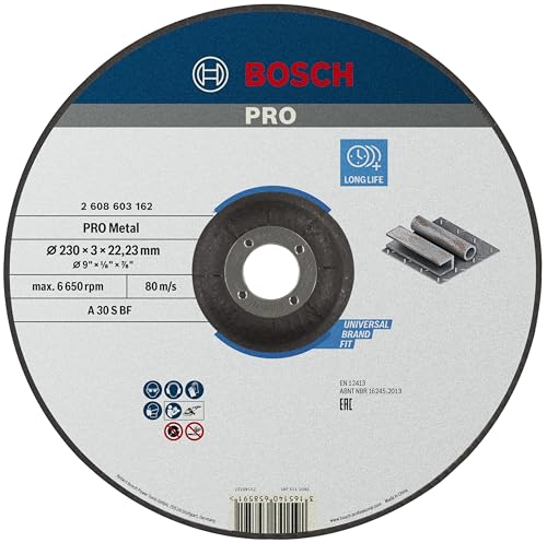 Bosch 1x PRO Metal Longlife Cutting Disc for Large Angle... - Bricolage & Outils Amazon Royaume-Uni à 2.69€