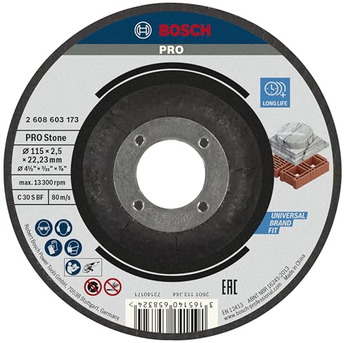 Bosch 1x PRO Stone Longlife Cutting Disc for Small Angle... - Bricolage & Outils Amazon Royaume-Uni à 1.45€