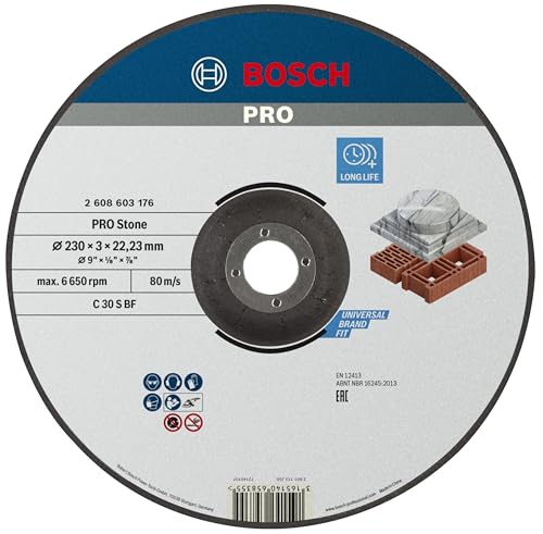 Bosch 1x PRO Stone Longlife Cutting Disc for Large Angle... - Amazon France à 3.98€