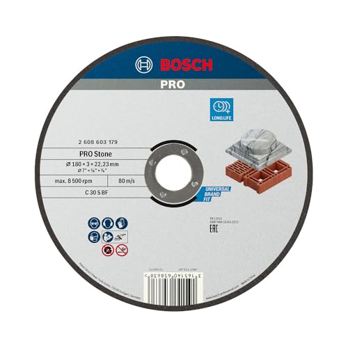 Bosch 2 608 603 179 - Disco de corte recto Standard for... - Bricolage & Outils en promo à 2.12€