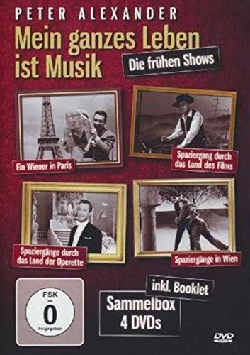 Peter Alexander - Mein ganzes Leben ist Musik [4 DVDs] - Animalerie Amazon Allemagne à 12.89€