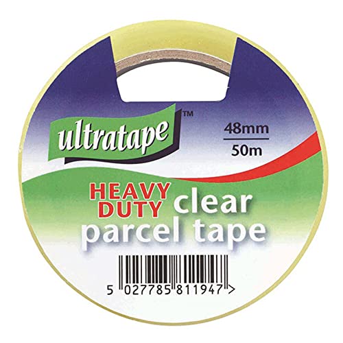 Ultratape RT03004850CL18 - Resistente transparente (48 mm x... - Bricolage & Outils Amazon Espagne à 2.70€