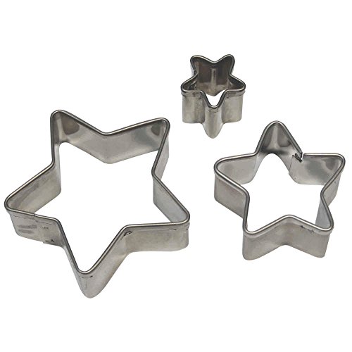 PME Cake Cortadores de Fondant Star | Juego de 3 de Acero... - Jouets & Jeux Amazon Espagne à 2.80€