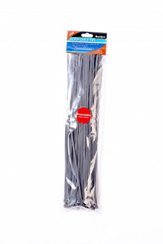 Blue Spot 40061 370 x 4.8mm Cable Ties - Silver (50 Pieces) - Maison & Cuisine Amazon Royaume-Uni à 3.50€