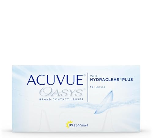 ACUVUE OASYS with HYDRACLEAR PLUS - lentes de reemplazo... - Amazon Espagne à 16.27€