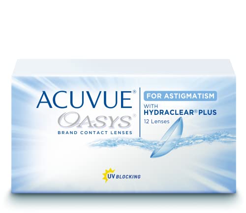 Acuvue Oasys for Astigmatism 2-Wochenlinsen weich, 12... - Deal du jour à 17.37€