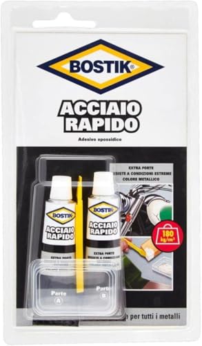 Bostik 10927 Colle acier rapide, gris métallisé, 30 ml - Amazon France à 9.97€