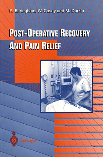 Post-Operative Recovery and Pain Relief en promo à 14,25€ (-75%) sur Amazon UK