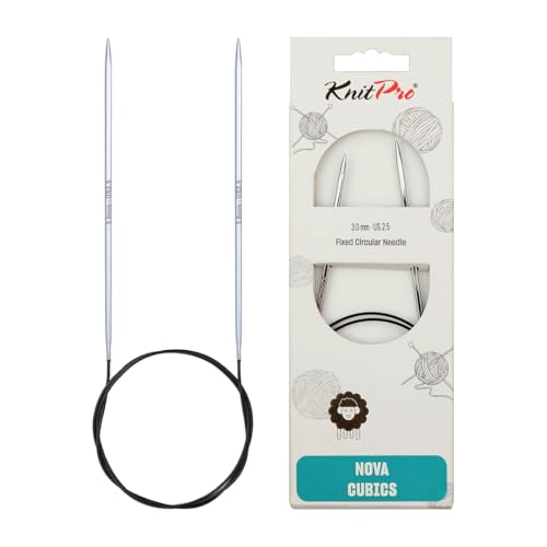 KnitPro Nova Cubics - Ferri circolari fissi, 40 cm, 3,00 mm - Amazon Italy à 14.36€