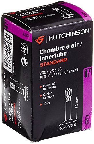 Hutchinson Standard City Inner Tube – Schrader Valve (32mm)... - Amazon UK à 7.00€
