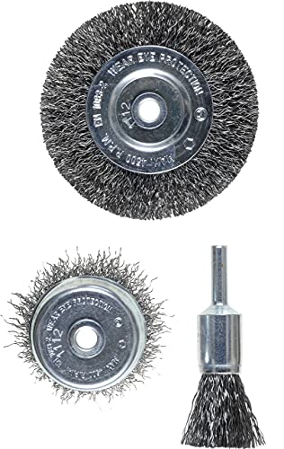kwb Drahtbürsten-Satz, 3-teilig - Set aus Stahl-Draht... - DIY & Tools Amazon Germany à 7.14€