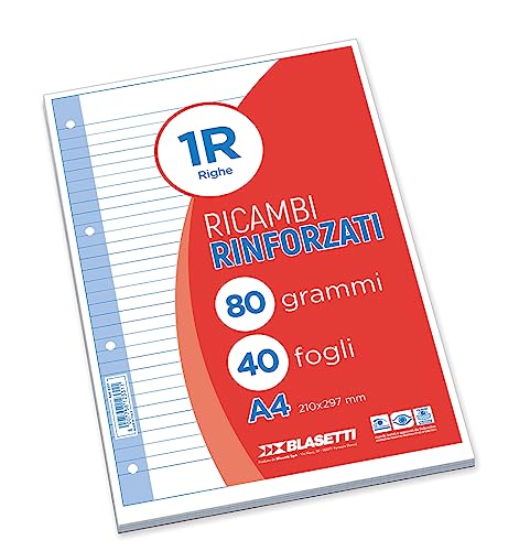 Blasetti Ricambi Rinforzati - Confezione da 40 fogli a... - Home & Kitchen Amazon Italy à 1.98€