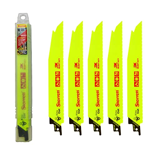 Starrett Bi-Metal Reciprocating Saw Blade - 5 Pieces... - Maison & Cuisine Amazon Royaume-Uni à 8.95€