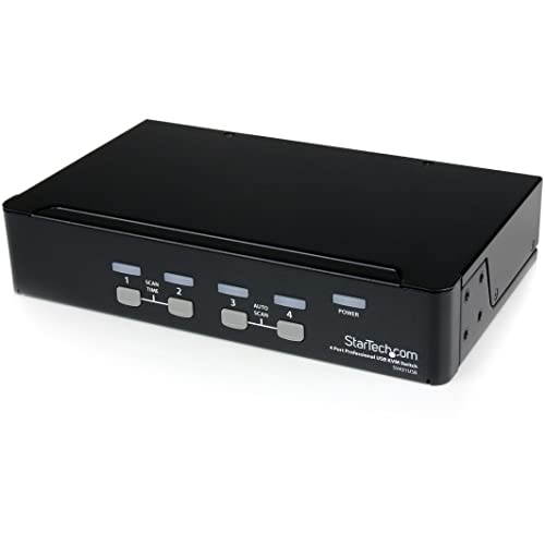 StarTech.com SWITCH CONMUTADOR KVM 2 CPNT, negro en promo sur Amazon
