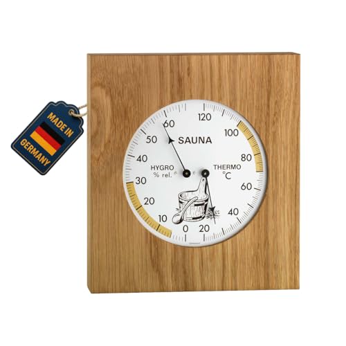 TFA Dostmann 40.1051.01 Thermomètre-hygromètre pour Sauna - DIY & Tools Amazon France à 23.40€