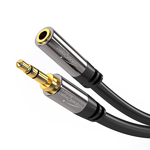 KabelDirekt – 1m – Headphone Extension Lead Cable, 3.5mm... - High-Tech & Électronique Amazon Royaume-Uni à 3.29€
