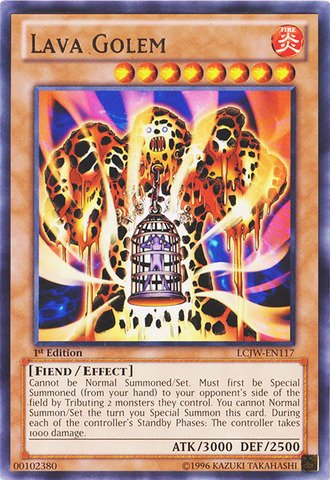 Yu-Gi-Oh! - Lava Golem (LCJW-EN117) - Legendary Collection... - Jeux Vidéo & Consoles en promo à 33.02€