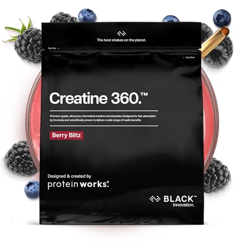 Protein Works | Creatine 360 - Black Innovation, Creatine... - Maison & Cuisine Amazon Royaume-Uni à 12.89€