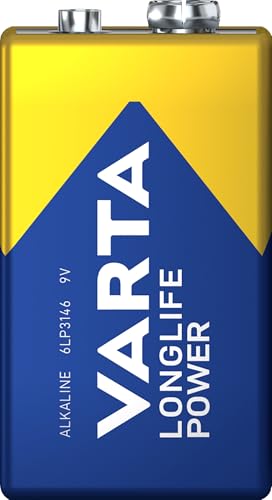 Varta 6LR61 Alkaline E-Block 9V-500Mah 4922.121.411 (1Pc/Bl) - High-Tech & Électronique Amazon Espagne à 1.92€