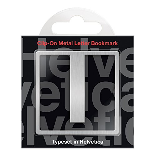 IF Helvetica Clip-On Letter Bookmark - I - Bon plan à 1.80€