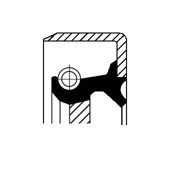 Corteco 12011451B Anello Tenuta, Differenziale - Deal du jour à 5.24€