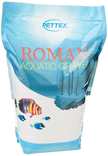 Pettex Römischer Kies Quarzsand weiß 8 kg - Animalerie Amazon Allemagne à 23.65€