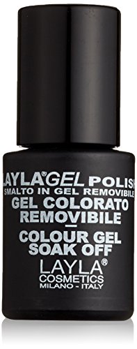 Laylagel Polish Smalto In Gel Removibile N.17 BLACK - Bon plan à 4.99€