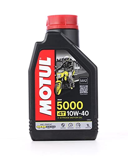 Motul 104054 5000 4T 10W-40 ,Huile Moto Moteur 4 Temps 1... - Auto & Moto Amazon France à 10.40€