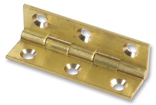 Duratool D00897 Brass Butt Hinge 3" (75mm) 2 Pack - Nouvelle promo Amazon à 6.17€