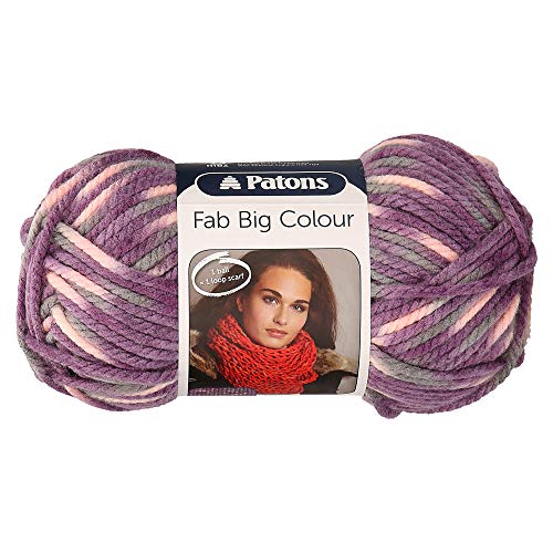 Patons Filato per maglieria, acrilico, viola misto, taglia... - Amazon Italie à 11.70€