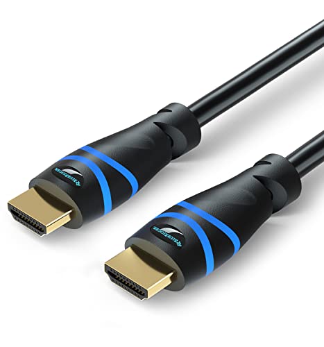 BlueRigger 8K HDMI Cable (1M, 8K 60Hz HDR, 4K 120Hz, High... - High-Tech & Électronique en promo à 6.99€
