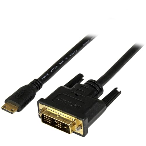 StarTech 2m Male to Male Mini HDMI to DVI-D Cable, Black - High-Tech & Électronique Amazon Royaume-Uni à 15.82€