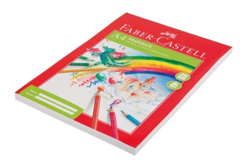 Faber-Castell Malblock A4 100 Blatt 80g/m² - Loisirs Créatifs Amazon Allemagne à 3.79€