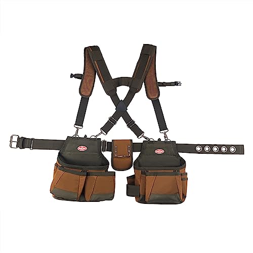 Bucket Boss - Airlift Tool Belt with Suspenders, Tool Belts... - Maison & Cuisine Amazon Royaume-Uni à 70.87€