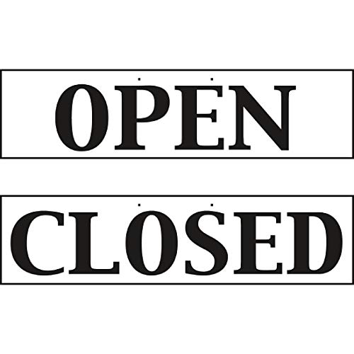 Vogue Open/Closed Sign - 150x76mm 6x3" (Self-Adhesive) - Fournitures Bureau Amazon Royaume-Uni à 2.15€